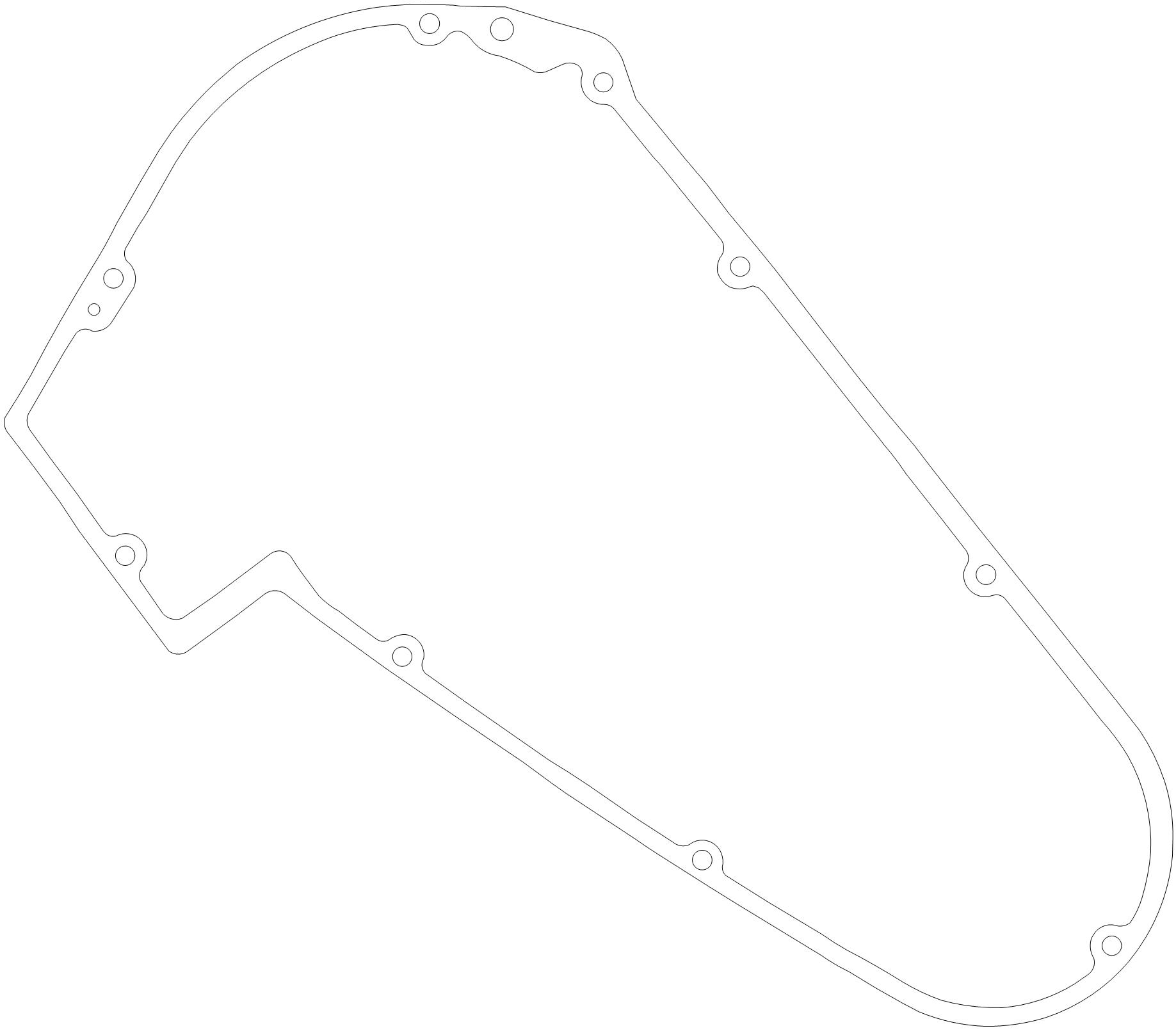 オリジナル Harley Davidson 60538-81E Primary Cover gasket | eBay